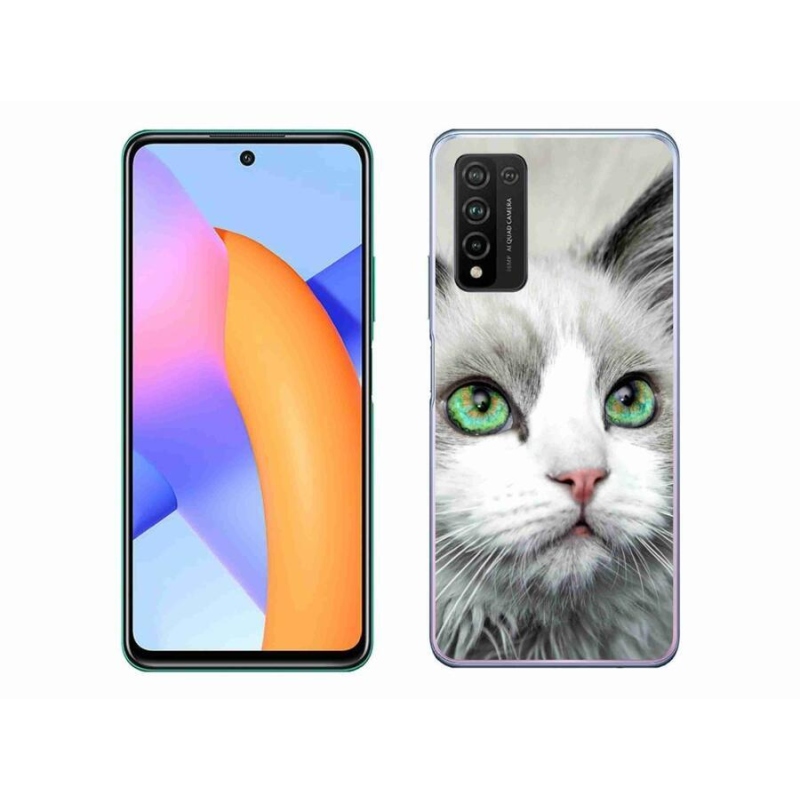 Zselés borítás mmCase a Honor 10X Lite készülékhez - cat nézet