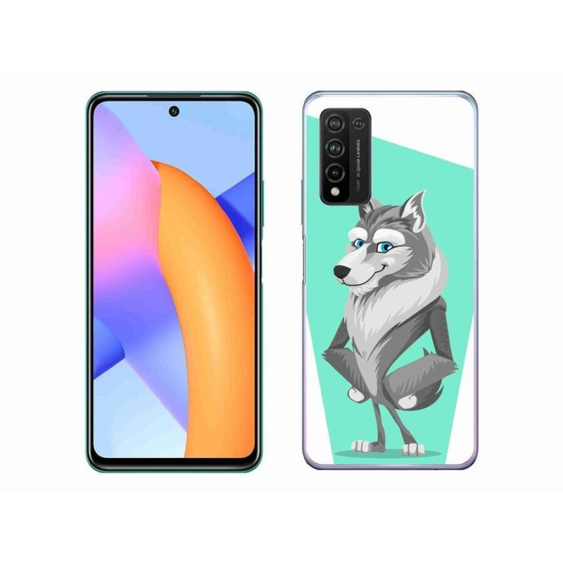 Zselés borítás mmCase a Honor 10X Lite készülékhez - rajzfilmfarkas