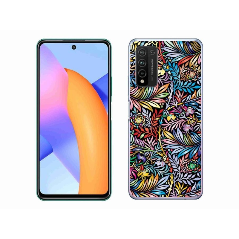 Gél borító mmCase a Honor 10X Lite készülékhez - virágok 5