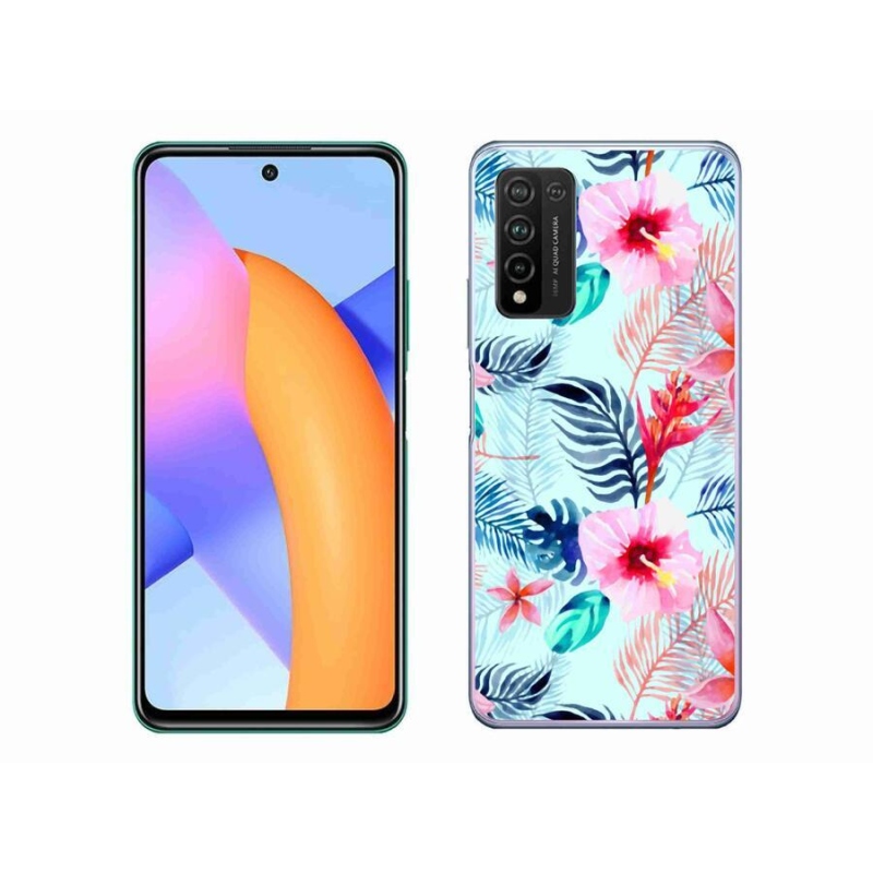 Zselés borítás mmCase a Honor 10X Lite készülékhez - virágok