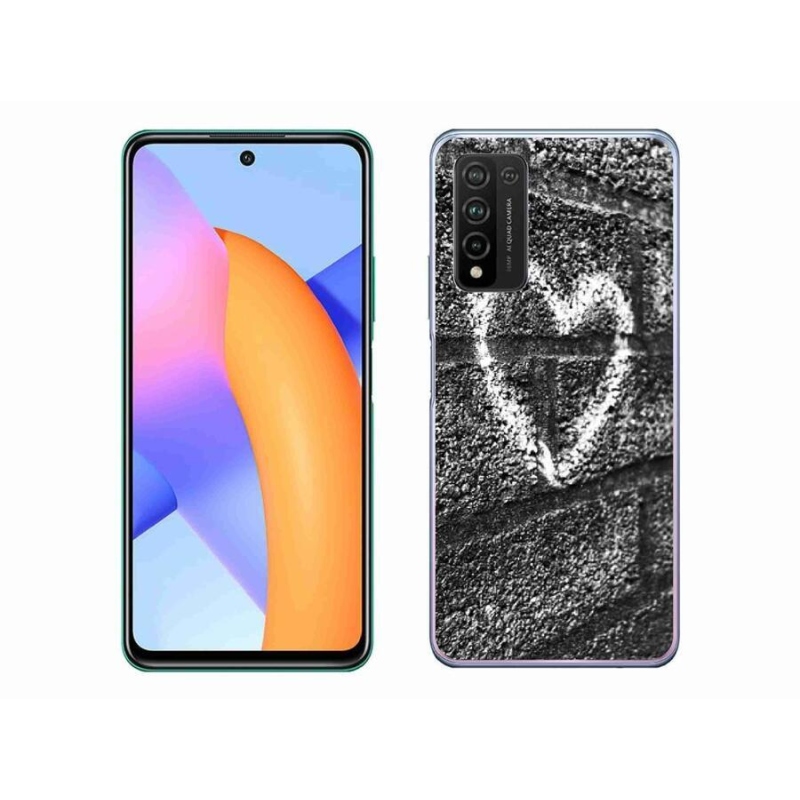 Zselés borítás mmCase a Honor 10X Lite készülékhez - szív a falon