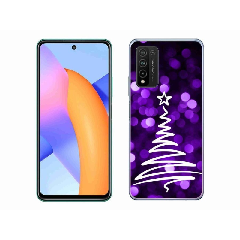 Zselés borítás mmCase a Honor 10X Lite készülékhez - fa