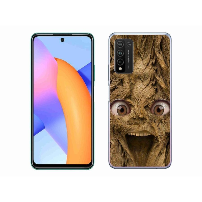 Gél borító mmCase a Honor 10X Lite készülékhez - boldog fa szemekkel