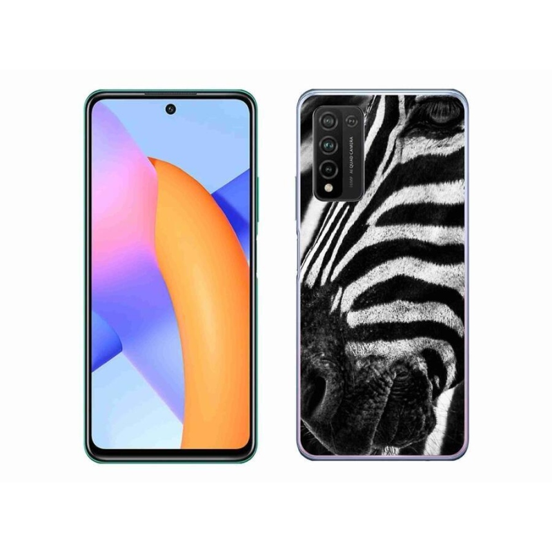 Zselés borítás mmCase a Honor 10X Lite készülékhez - zebra
