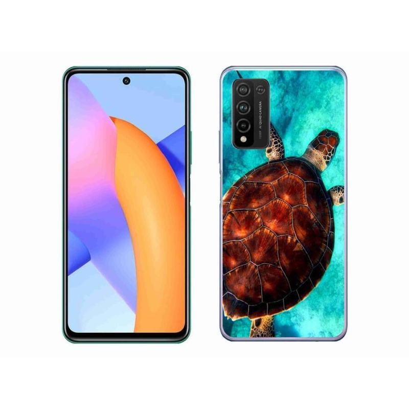 Zselés borítás mmCase a Honor 10X Lite készülékhez - teknősbéka