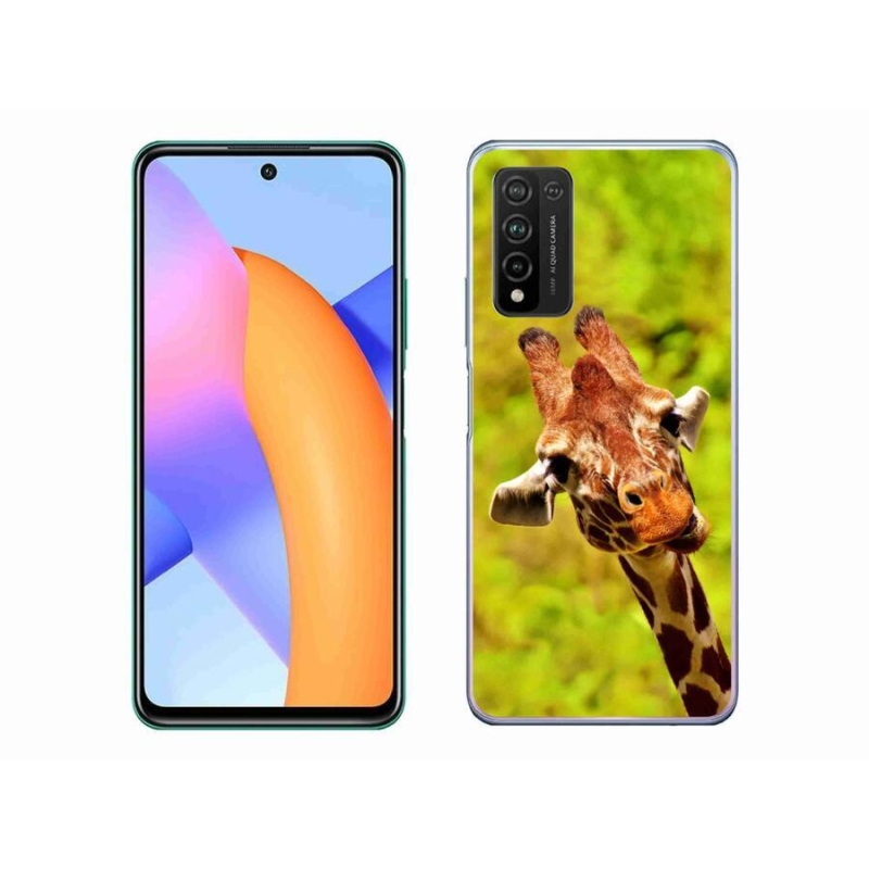 Zselés borítás mmCase a Honor 10X Lite készülékhez - zsiráf