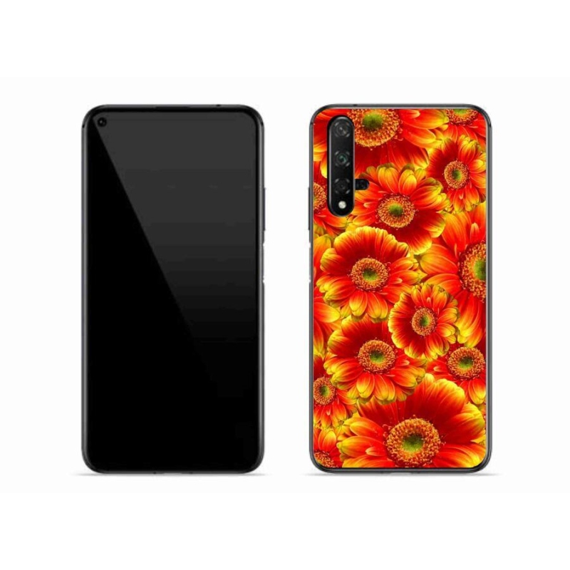 Zselés borítás mmCase a Honor 20-hoz - gerbera 1