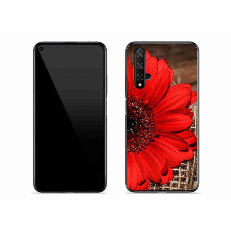 Zselés borítás mmCase a Honor 20-hoz - gerbera