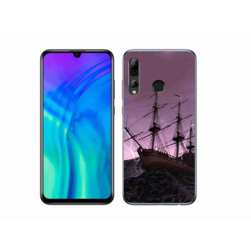 Zselés borítás mmCase a Honor 20 Lite-hoz - hajó a viharban