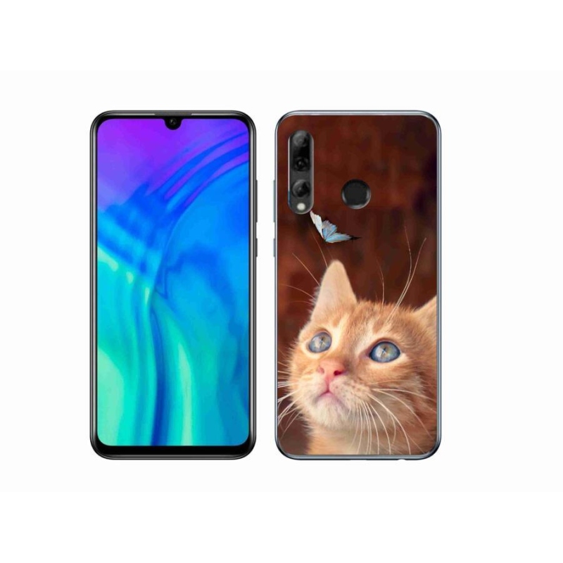 Zselés borítás mmCase a Honor 20 Lite-hoz - pillangó és cica