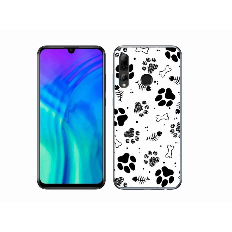 Zselés borítás mmCase a Honor 20 Lite-hoz - kutyamancsok 1