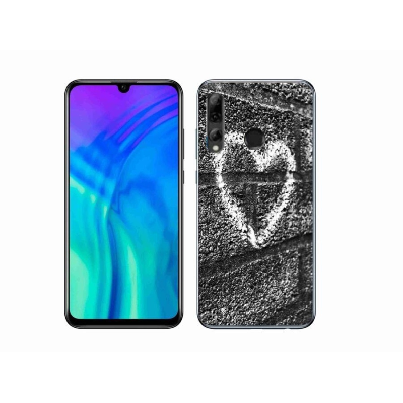 Zselés borítás mmCase a Honor 20 Lite-hoz - szív a falon