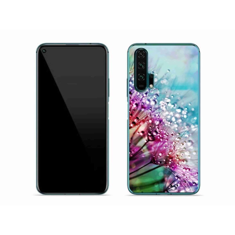 Gél borítás mmCase a Honor 20 Pro számára - színes virágok