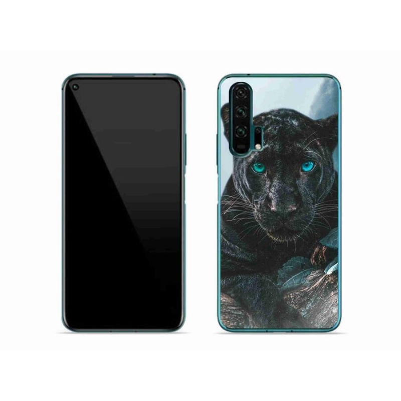 Zselés borítás mmCase a Honor 20 Pro-hoz - fekete párduc
