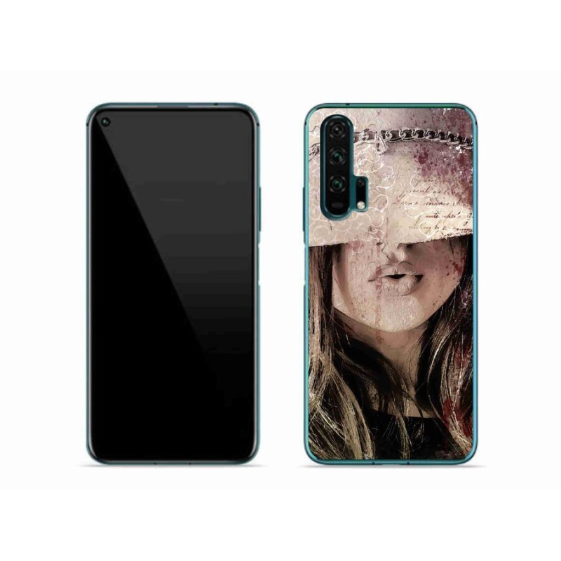 Zselés borítás mmCase a Honor 20 Pro-hoz - lány