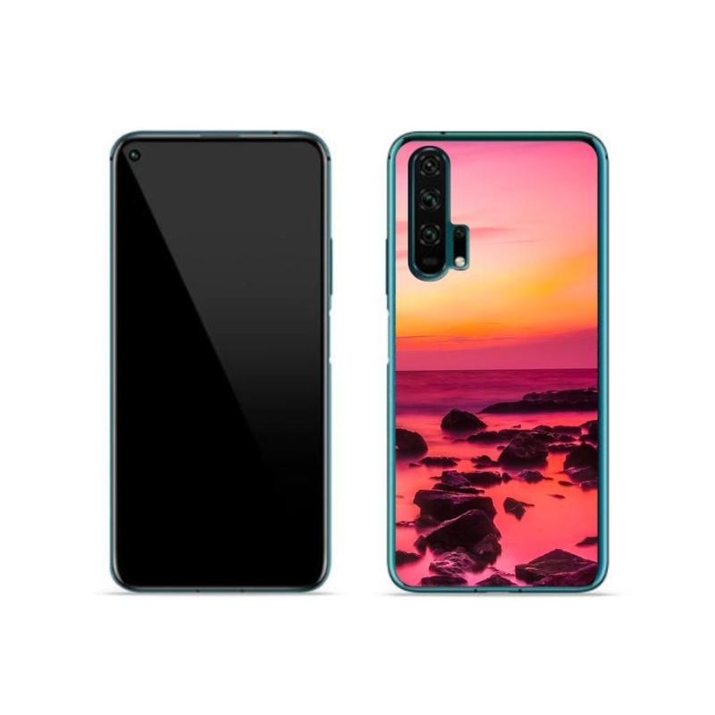 Zselés borítás mmCase a Honor 20 Pro számára - tenger és ragyogás