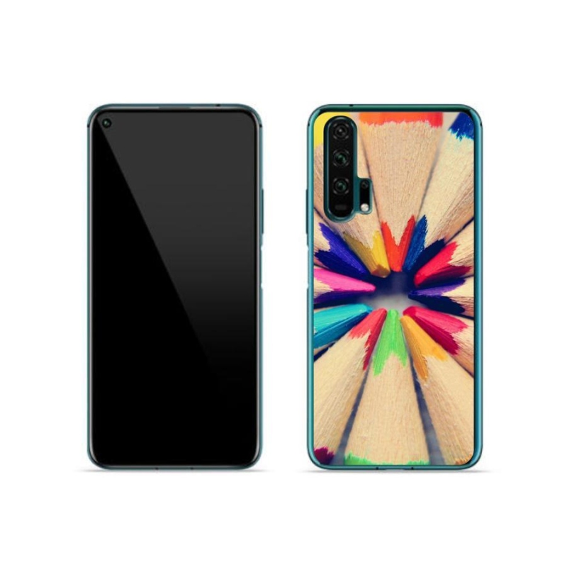 Zselés borító mmCase a Honor 20 Pro-hoz - zsírkréták