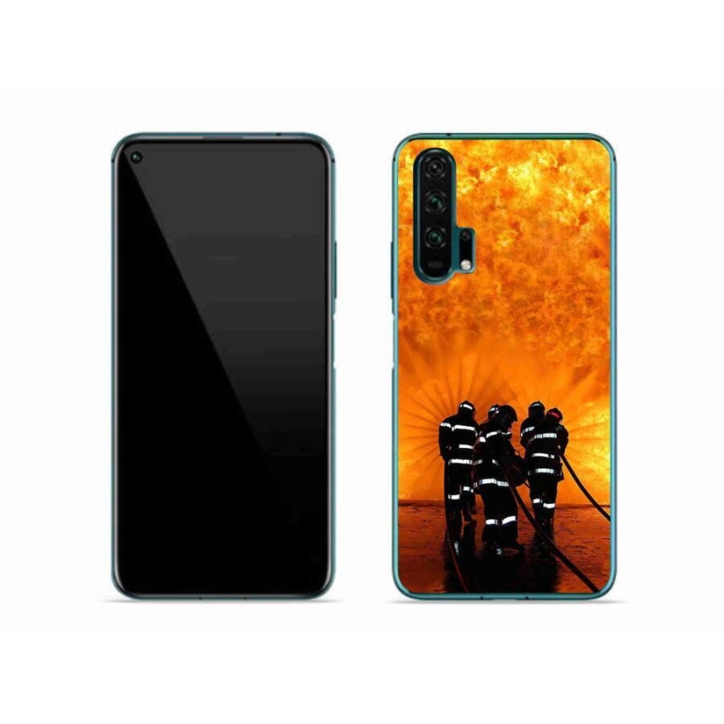 Zselés borítás mmCase a Honor 20 Pro-hoz - tűz