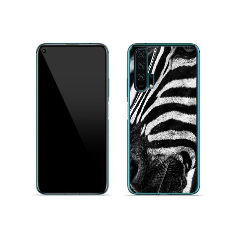 Zselés borítás mmCase a Honor 20 Pro készülékhez - zebra