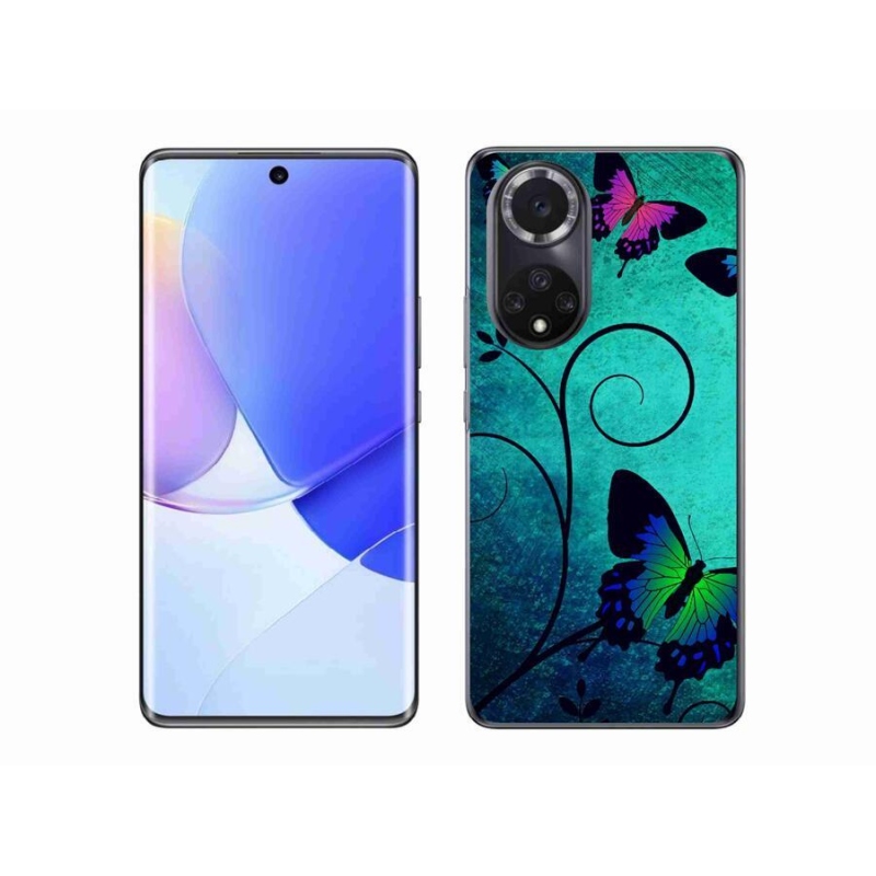 Zselés borító mmCase a Honor 50 készülékhez - színes pillangók