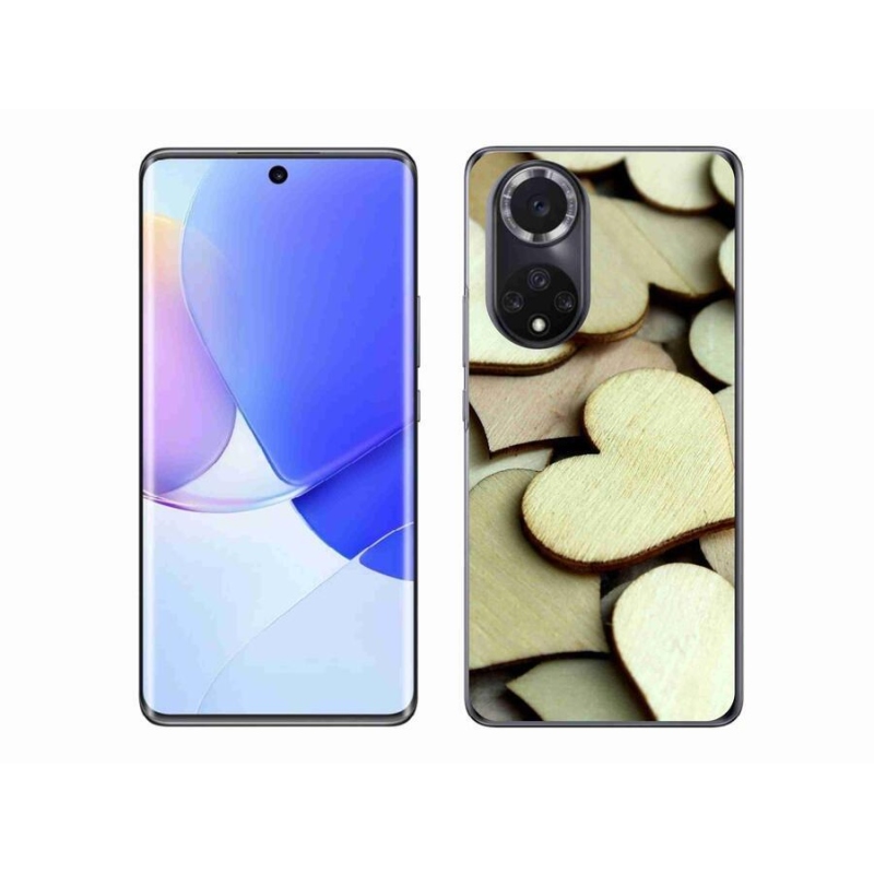 Zselés borítás mmCase a Honor 50-hez - fából készült szívek