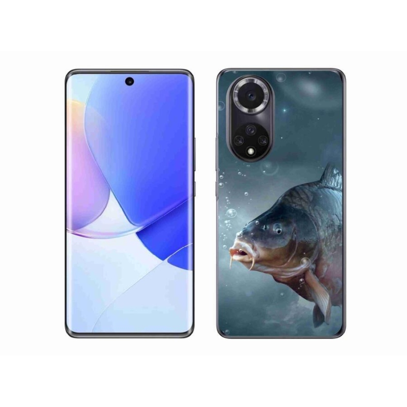 Zselés borítás mmCase a Honor 50 - ponty és buborékok számára