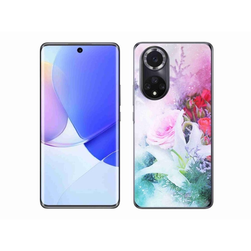 Zselés borítás mmCase a Honor 50-hez - virágok 4
