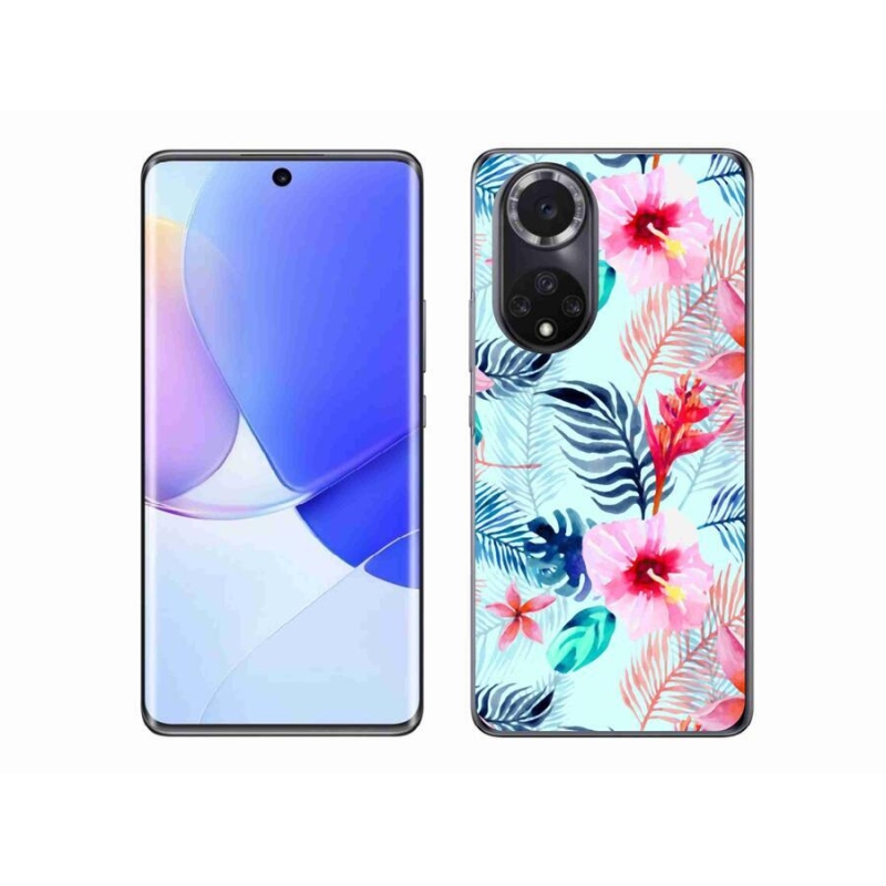 Zselés borító mmCase a Honor 50-hez - virágok