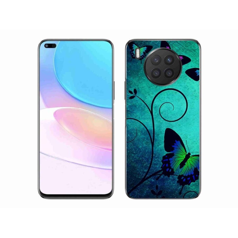 Zselés borítás mmCase a Honor 50 Lite készülékhez - színes pillangók