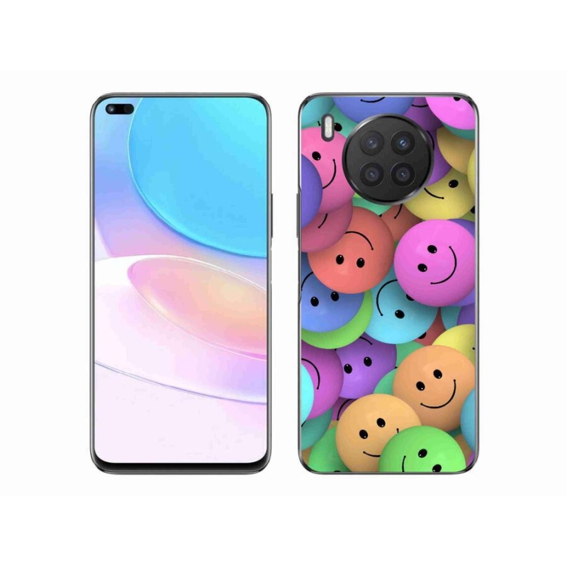 Gél borító mmCase a Honor 50 Lite készülékhez - színes smiley-k