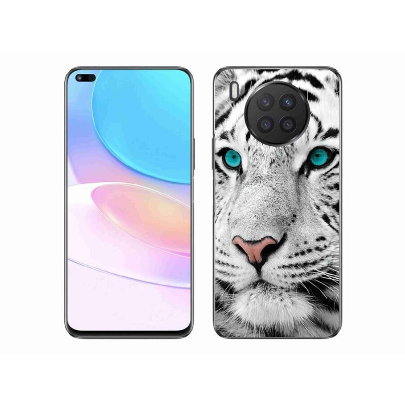 Zselés borítás mmCase a Honor 50 Lite készülékhez - fehér tigris