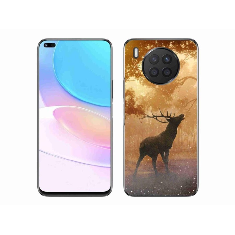 Zselés borítás mmCase a Honor 50 Lite készülékhez - szarvasok a szarvasbőgésben