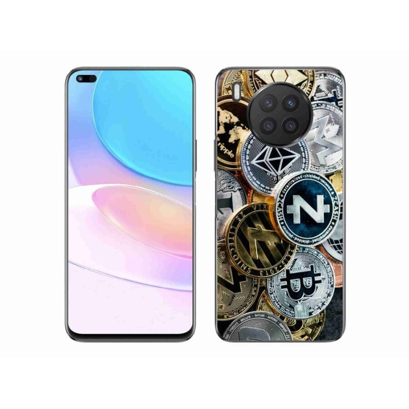 Gél borítás mmCase a Honor 50 Lite számára - kriptovaluták