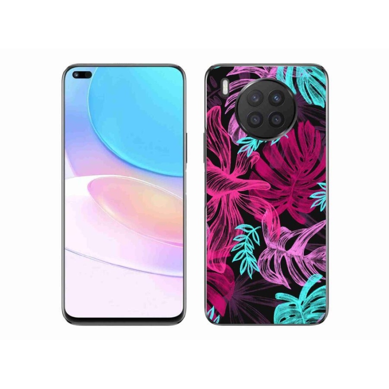 Zselés borító mmCase a Honor 50 Lite készülékhez - virágok 1