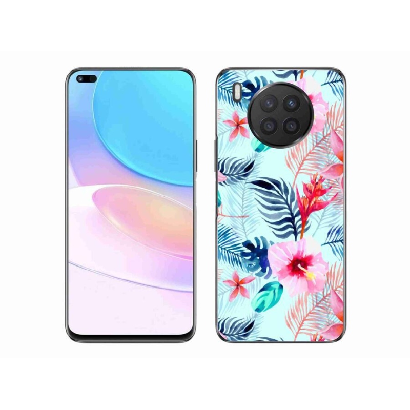 Zselés borítás mmCase a Honor 50 Lite-hoz - virágok