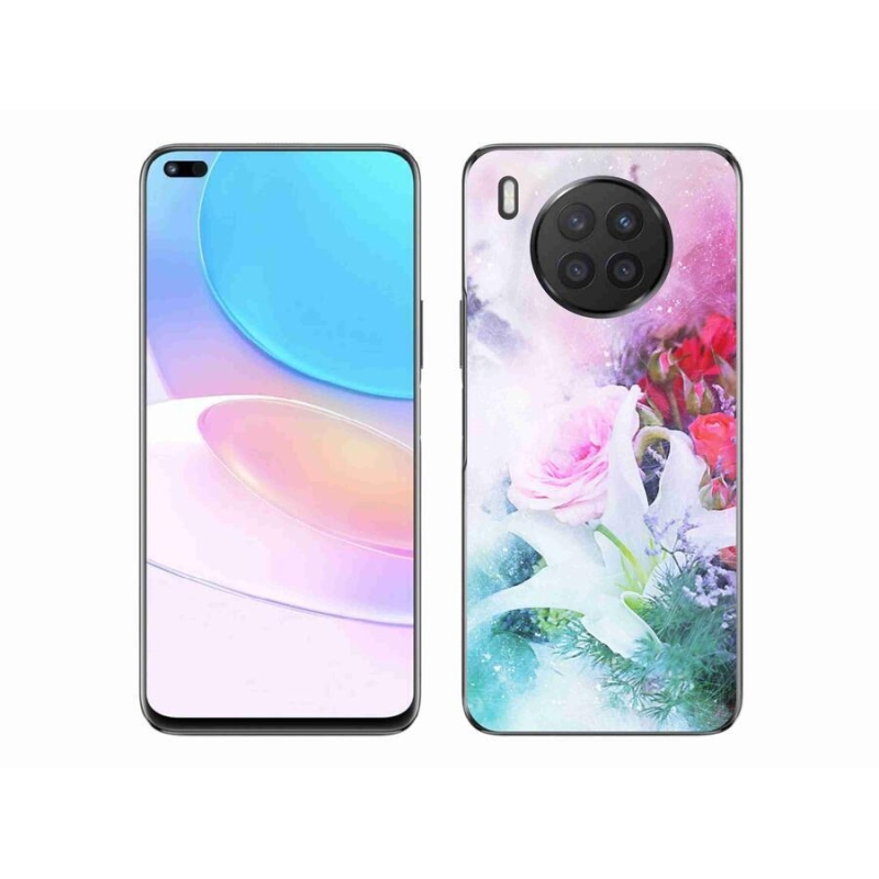 Zselés borítás mmCase a Honor 50 Lite készülékhez - virág 4