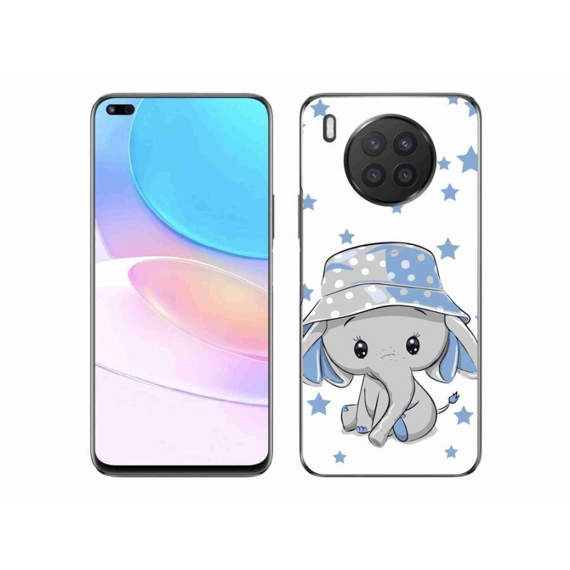 Zselés tok mmCase a Honor 50 Lite készülékhez - kék elefánt