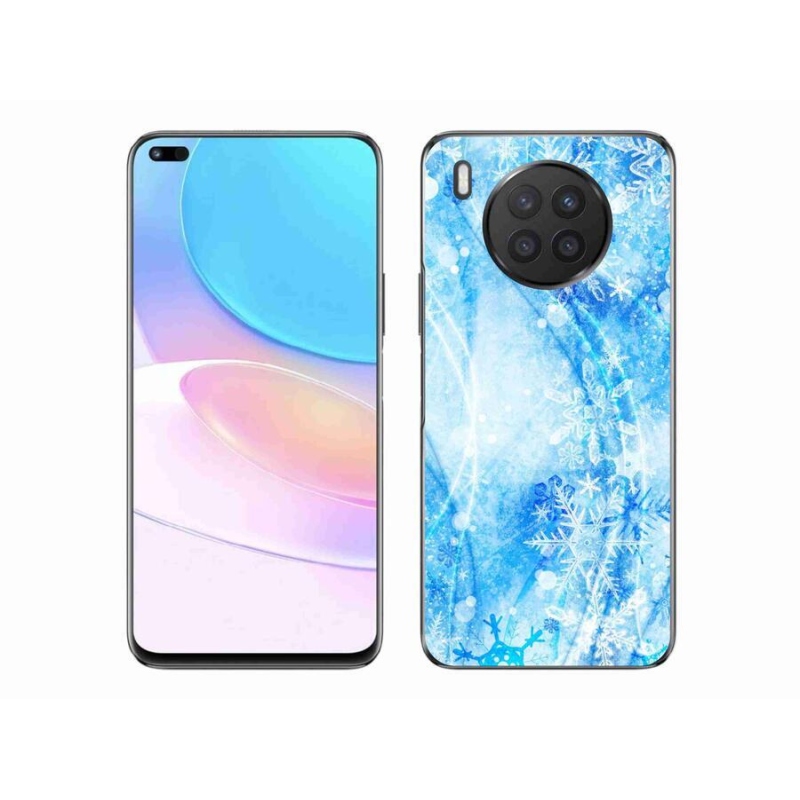 Zselés borítás mmCase a Honor 50 Lite készülékhez - hópelyhek