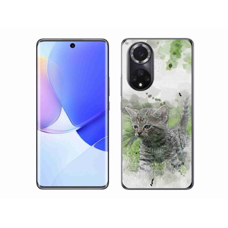 Gél borító mmCase a Honor 50-hez - aranyos cica 1