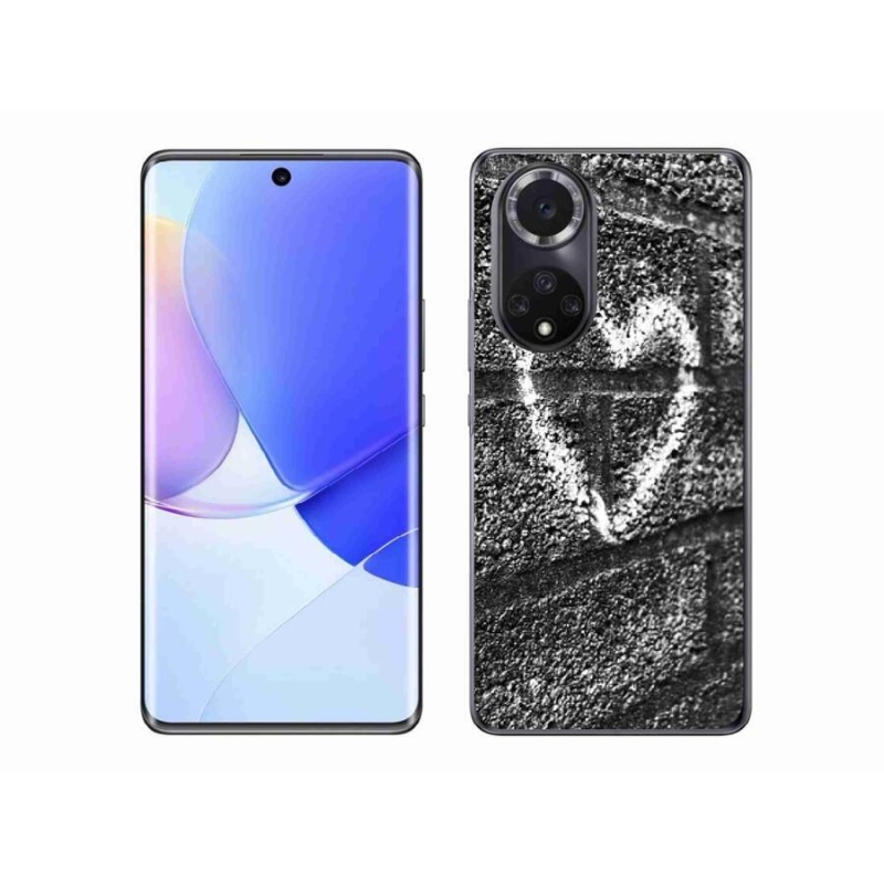 Zselés borítás mmCase a Honor 50-hez - szív a falon
