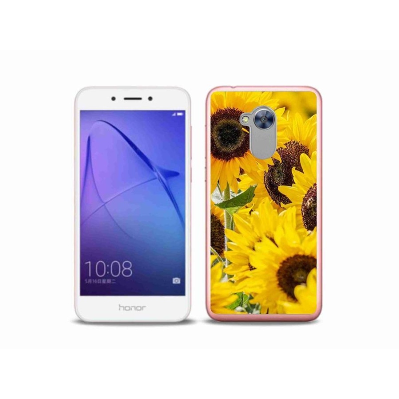 Zselés borítás mmCase a Honor 6A készülékhez - Napraforgó