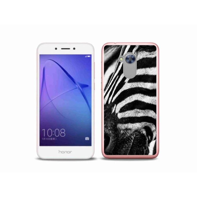 Zselés borítás mmCase a Honor 6A készülékhez - zebra