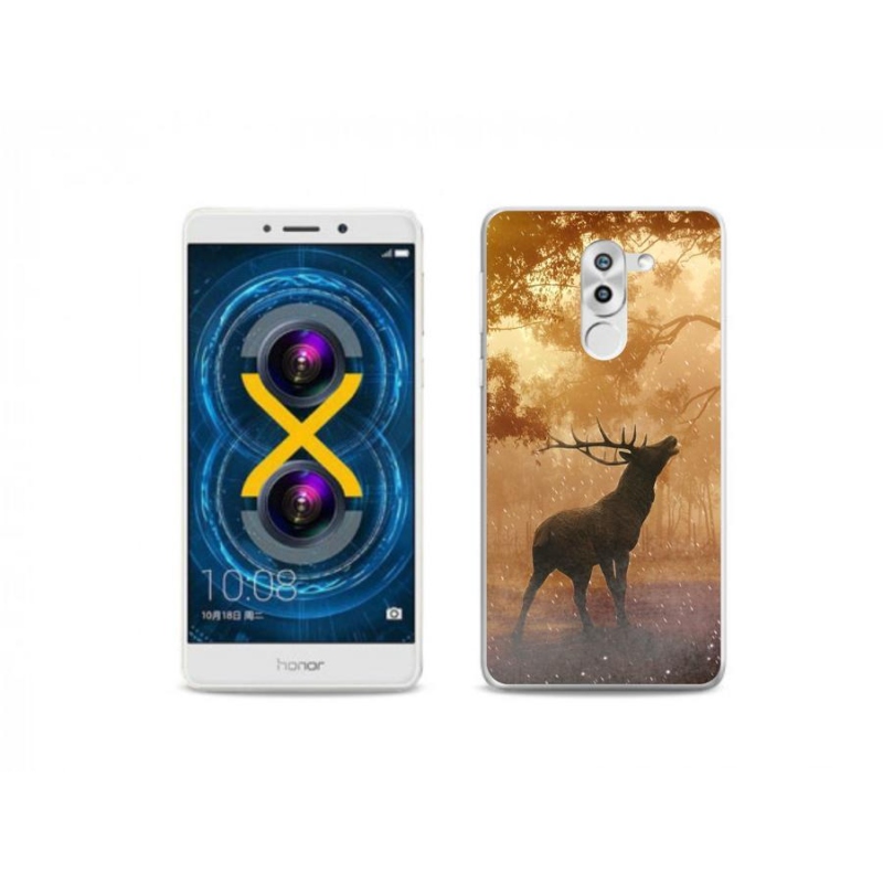 Zselés borítás mmCase a Honor 6X-hez - szarvasok a szarvasbőgésben