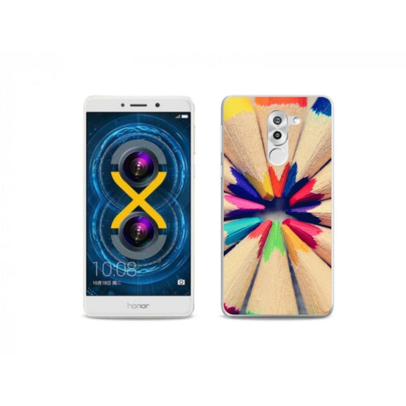 Zselés borító mmCase a Honor 6X-hez - zsírkréták