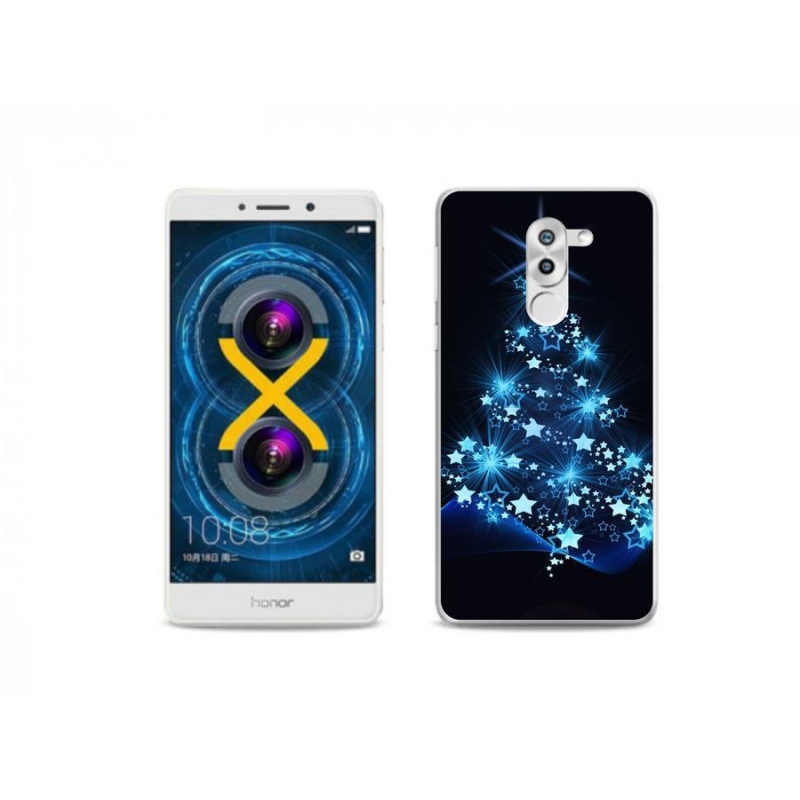 Gél borítás mmCase a Honor 6X-hez - karácsonyfa