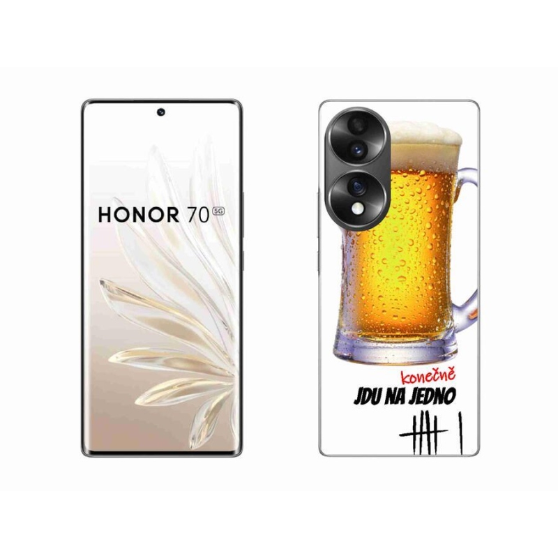 Gél borító mmCase a Honor 70 számára - megyek az egyikhez