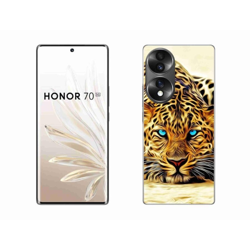 Zselés borító mmCase a Honor 70-hez - rajzfilm tigris