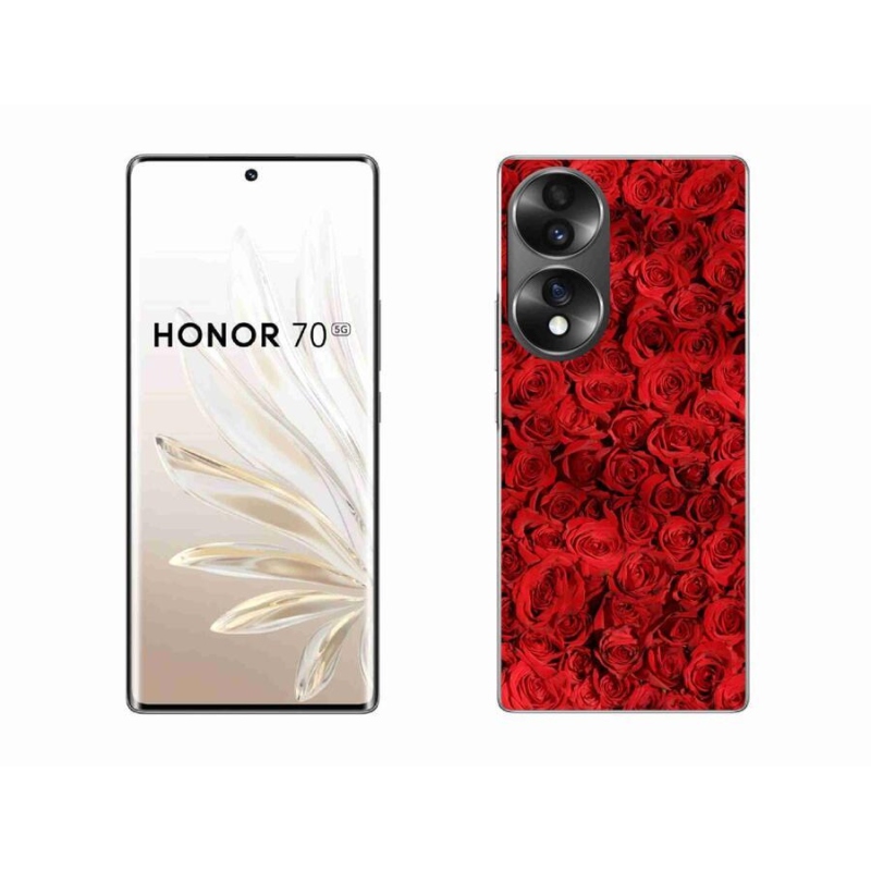 Zselés borítás mmCase a Honor 70-hez - rózsaszínű