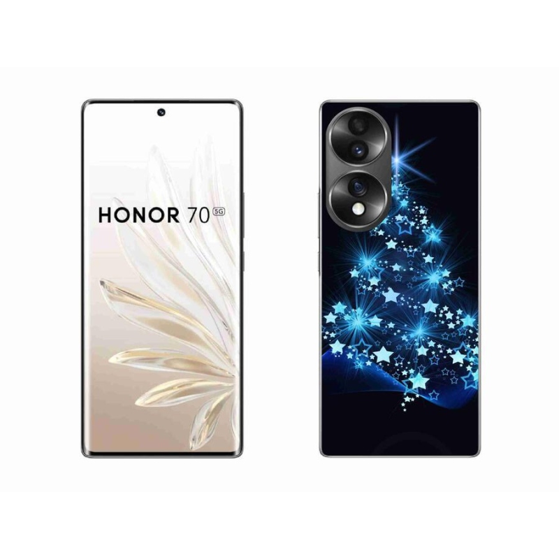 Zselés borítás mmCase a Honor 70-hez - Karácsonyfa