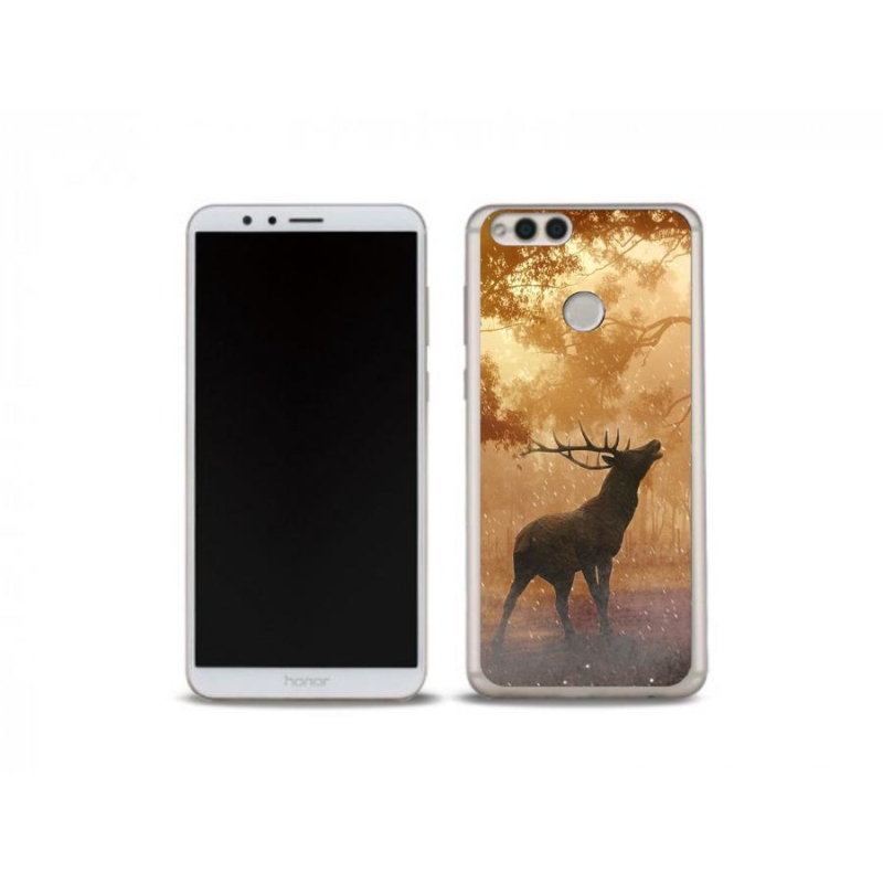 Zselés borítás mmCase a Honor 7X-hez - szarvasok a szarvasbőgésben